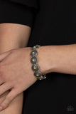 Granada Garden Party - Yellow Bracelet - Paparazzi Accessories Bracelet Bedazzle Me Pretty Mobile Fashion Boutique