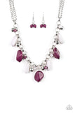 Grand Canyon Grotto - Mutli Necklace - Paparazzi Accessories Necklace Bedazzle Me Pretty Mobile Fashion Boutique