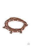 GRANDIOSE Slam - Copper Bracelet - Paparazzi Accessories Bracelet Bedazzle Me Pretty Mobile Fashion Boutique