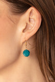 Greco Getaway - Blue Necklace - Paparazzi Accessories Necklace Bedazzle Me Pretty Mobile Fashion Boutique