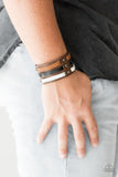 Grizzly Ground - Multi Bracelet - Paparazzi Accessories Bracelet Bedazzle Me Pretty Mobile Fashion Boutique