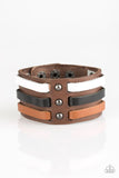 Grizzly Ground - Multi Bracelet - Paparazzi Accessories Bracelet Bedazzle Me Pretty Mobile Fashion Boutique