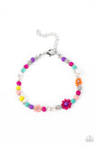 Groovy Gerberas - Pink Bracelet - Paparazzi Accessories Bracelet Bedazzle Me Pretty Mobile Fashion Boutique