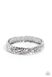 Grounded Grace - Silver Bracelet - Paparazzi Accessories Bracelet Bedazzle Me Pretty Mobile Fashion Boutique