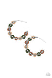Growth Spurt - Green Earrings - Paparazzi Accessories Earrings Bedazzle Me Pretty Mobile Fashion Boutique