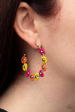 Growth Spurt - Multi Earrings - Paparazzi Accessories Earrings Bedazzle Me Pretty Mobile Fashion Boutique