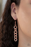 Grunge Goals - Copper Necklace - Paparazzi Accessories Necklace Bedazzle Me Pretty Mobile Fashion Boutique