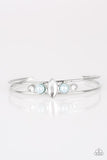 Guest Of A Guest - Blue Bracelet - Paparazzi Accessories Bracelet Bedazzle Me Pretty Mobile Fashion Boutique