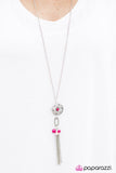 Gypsy Daydream - Pink Necklace - Paparazzi Accessories Necklace Bedazzle Me Pretty Mobile Fashion Boutique