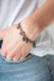 Gypsy Glee - Copper Bracelet - Paparazzi Accessories Bracelet Bedazzle Me Pretty Mobile Fashion Boutique