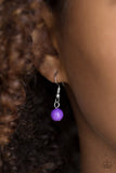 Gypsy Heart - Purple Necklace - Paparazzi Accessories Necklace Bedazzle Me Pretty Mobile Fashion Boutique