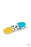 HAIR Comes The Sun - Yellow Hair Clip - Paparazzi Accessories Hair Clip Bedazzle Me Pretty Mobile Fashion Boutique
