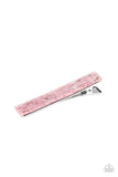 Hair Goals - Pink Hair Clip - Paparazzi Accessories Hair Clip Bedazzle Me Pretty Mobile Fashion Boutique