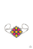Happily Ever APPLIQUE - Multi Bracelet - Paparazzi Accessories Bracelet Bedazzle Me Pretty Mobile Fashion Boutique
