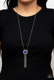 Happily Ever Ethereal - Blue Necklace - Paparazzi Accessories Necklace Bedazzle Me Pretty Mobile Fashion Boutique