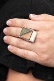 Happily EVERGREEN After - Green Ring - Paparazzi Accessories Ring Bedazzle Me Pretty Mobile Fashion Boutique