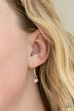 Happily Heartwarming - Pink Necklace - Paparazzi Accessories Necklace Bedazzle Me Pretty Mobile Fashion Boutique