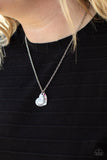 Happily Heartwarming - Pink Necklace - Paparazzi Accessories Necklace Bedazzle Me Pretty Mobile Fashion Boutique