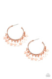 Happy Independence Day - Copper Earrings - Paparazzi Accessories Earrings Bedazzle Me Pretty Mobile Fashion Boutique