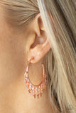 Happy Independence Day - Copper Earrings - Paparazzi Accessories Earrings Bedazzle Me Pretty Mobile Fashion Boutique