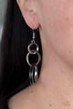 Harmoniously Handcrafted - Silver Earrings - Paparazzi Accessories Earrings Bedazzle Me Pretty Mobile Fashion Boutique