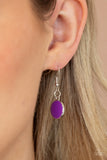 Harmonizing Hotspot - Purple Necklace - Paparazzi Accessories Necklace Bedazzle Me Pretty Mobile Fashion Boutique