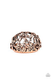Haute Havana - Copper Ring - Paparazzi Accessories Ring Bedazzle Me Pretty Mobile Fashion Boutique