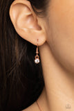 Haute Hybrid - Copper Necklace - Paparazzi Accessories Necklace Bedazzle Me Pretty Mobile Fashion Boutique