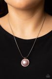 Haute Hybrid - Pink Necklace - Paparazzi Accessories Necklace Bedazzle Me Pretty Mobile Fashion Boutique