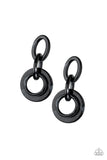 Havana HAUTE Spot - Black Earrings - Paparazzi Accessories Earrings Bedazzle Me Pretty Mobile Fashion Boutique