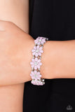 Hawaiian Holiday - Pink Bracelet - Paparazzi Accessories Bracelet Bedazzle Me Pretty Mobile Fashion Boutique