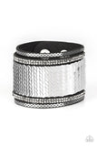 Heads Or MERMAID Tails - Silver Bracelet - Paparazzi Accessories Bracelet Bedazzle Me Pretty Mobile Fashion Boutique