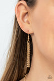 Heart Full of Faith - Gold Necklace - Paparazzi Accessories Necklace Bedazzle Me Pretty Mobile Fashion Boutique