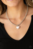 Heart Full of Fancy - Pink Necklace - Paparazzi Accessories Necklace Bedazzle Me Pretty Mobile Fashion Boutique