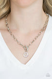 Heartbeat Retreat - Pink Necklace - Paparazzi Accessories Necklace Bedazzle Me Pretty Mobile Fashion Boutique
