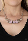 Heavenly Happenstance - Pink Necklace - Paparazzi Accessories Necklace FS-Bedazzle Me Pretty Mobile Fashion Boutique
