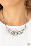 HEIRS and Graces - Black Necklace - Paparazzi Accessories Necklace Bedazzle Me Pretty Mobile Fashion Boutique
