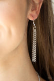 Hello, Material Girl - Blue Necklace - Paparazzi Accessories Necklace Bedazzle Me Pretty Mobile Fashion Boutique