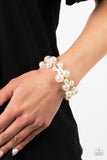 Her Serene Highness - Gold Bracelet - Paparazzi Accessories Bracelet Bedazzle Me Pretty Mobile Fashion Boutique