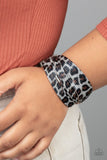 Hey GRRirl - Silver Bracelet - Paparazzi Accessories Bracelet Bedazzle Me Pretty Mobile Fashion Boutique