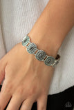 Hidden Fortune - Silver Bracelet - Paparazzi Accessories Bracelet Bedazzle Me Pretty Mobile Fashion Boutique