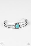 Hidden Mesa - Blue Bracelet - Paparazzi Accessories Bracelet Bedazzle Me Pretty Mobile Fashion Boutique
