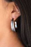 High-Class Shine - Black Earrings - Paparazzi Accessories Earrings Bedazzle Me Pretty Mobile Fashion Boutique