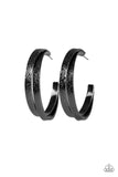 High-Class Shine - Black Earrings - Paparazzi Accessories Earrings Bedazzle Me Pretty Mobile Fashion Boutique