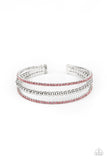 High-End Eye Candy - Pink Bracelet - Paparazzi Accessories Bracelet Bedazzle Me Pretty Mobile Fashion Boutique