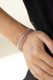 High-End Eye Candy - Pink Bracelet - Paparazzi Accessories Bracelet Bedazzle Me Pretty Mobile Fashion Boutique