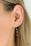 High Heels and Hustle - Brown Necklace - Paparazzi Accessories Necklace Bedazzle Me Pretty Mobile Fashion Boutique