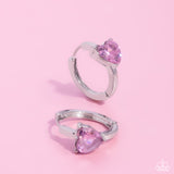 High Nobility - Pink Earrings - Paparazzi Accessories Earrings Bedazzle Me Pretty Mobile Fashion Boutique