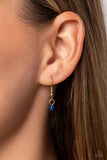High School Reunion - Blue Necklace - Paparazzi Accessories Necklace Bedazzle Me Pretty Mobile Fashion Boutique