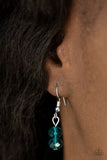 High Standards - Blue Necklace - Paparazzi Accessories Necklace Bedazzle Me Pretty Mobile Fashion Boutique
